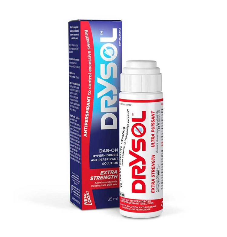 ضد تعریق اصل درایسول مدل Extra، مناسب افراد با تعریق شدید، دارای ماندگاری بالا و اثربخشی قوی