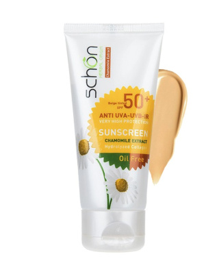 کرم ضد آفتاب رنگی شون SPF50 اصل، مناسب انواع پوست، فاقد چربی، با جذب سریع و محافظت کامل در برابر اشعه‌های مضر
