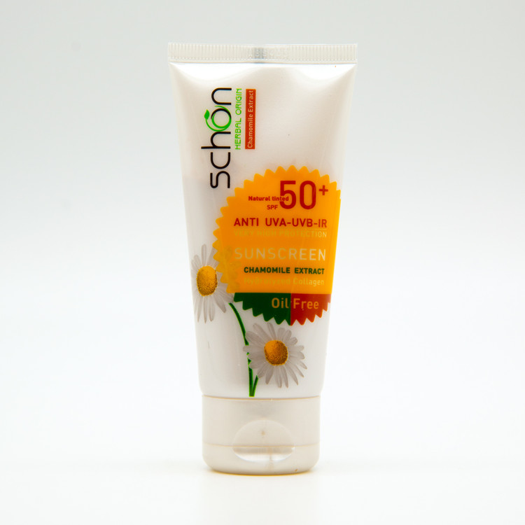 کرم ضد آفتاب رنگی شون SPF50 اصل، مناسب انواع پوست، فاقد چربی، با جذب سریع و محافظت کامل در برابر اشعههای مضر