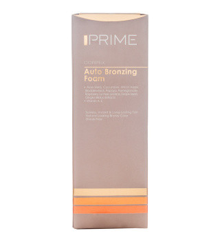 فوم برنزه کننده پریم مدل Corpex | ایجاد رنگ برنزه طبیعی بدون نور آفتاب | محصول اصل مناسب انواع پوست | جذب سریع و بدون لک