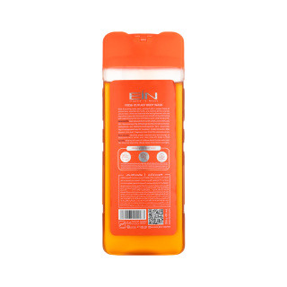 شامپو بدن ویتامین و لطافت ای آی ان اصل EIN با فرمولاسیون مغذی و نرمکننده پوست، مناسب استفاده روزانه