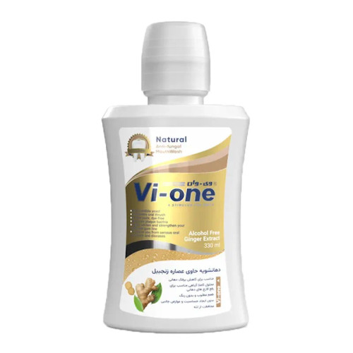 دهانشویه گیاهی ویوان مدل Natural اصل | ترکیب گیاهی برای پاکسازی دهان با رایحه ملایم و بدون الکل