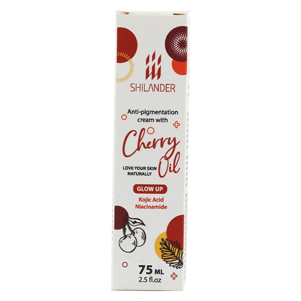 سرم ضد لک شیلاندر مدل Cherry اصل | حاوی عصاره آلبالو برای روشن‌کنندگی و ضدپیری پوست