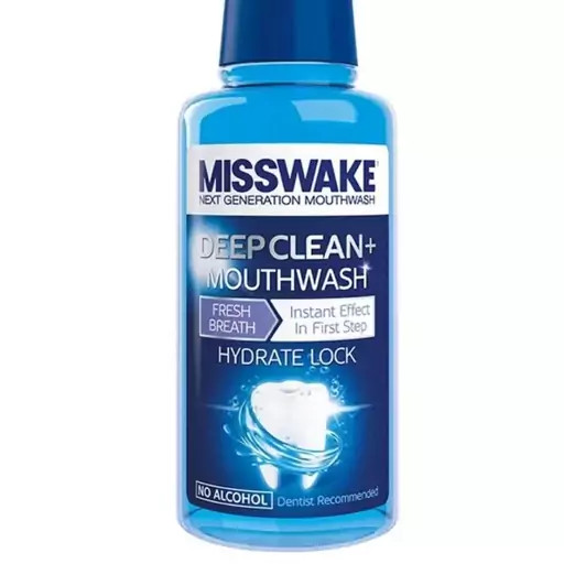 دهان شویه میسویک مدل Deep Clean حجم 400 میلی لیتر، ضد باکتری قوی، تمیز کننده عمقی دهان و تازه کننده نفس