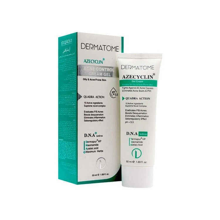 کرم ضد جوش قوی درماتوم اصل | درمان سریع آکنه و پیشگیری از التهاب پوست