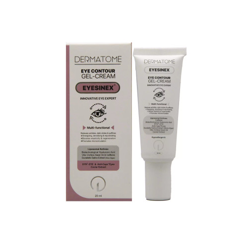 ژل کرم دور چشم درماتوم مناسب تیرگی، پف و خطوط