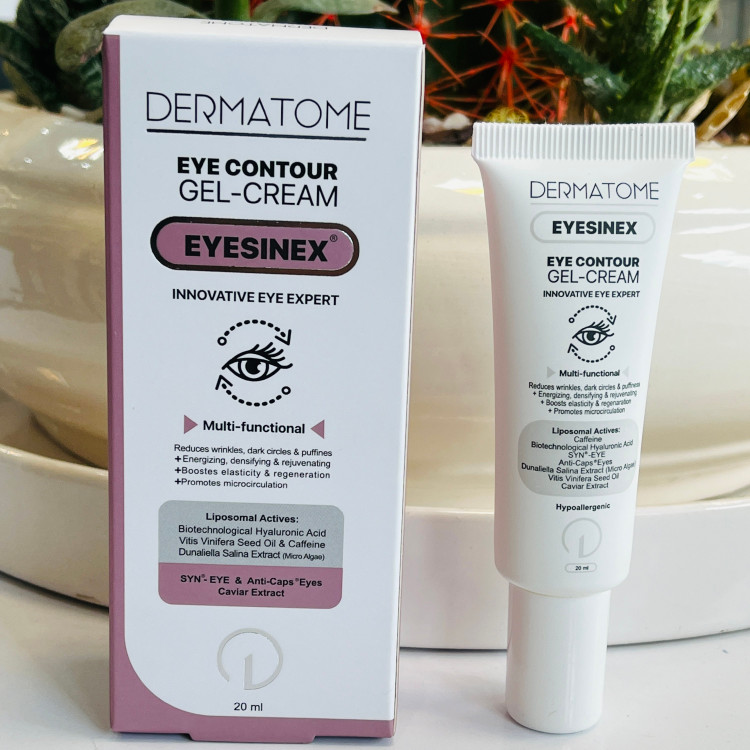 ژل کرم دور چشم درماتوم مناسب تیرگی، پف و خطوط