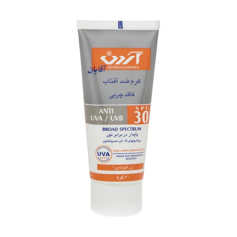 کرم ضدآفتاب فاقد چربی آردن مدل آقایان SPF 30