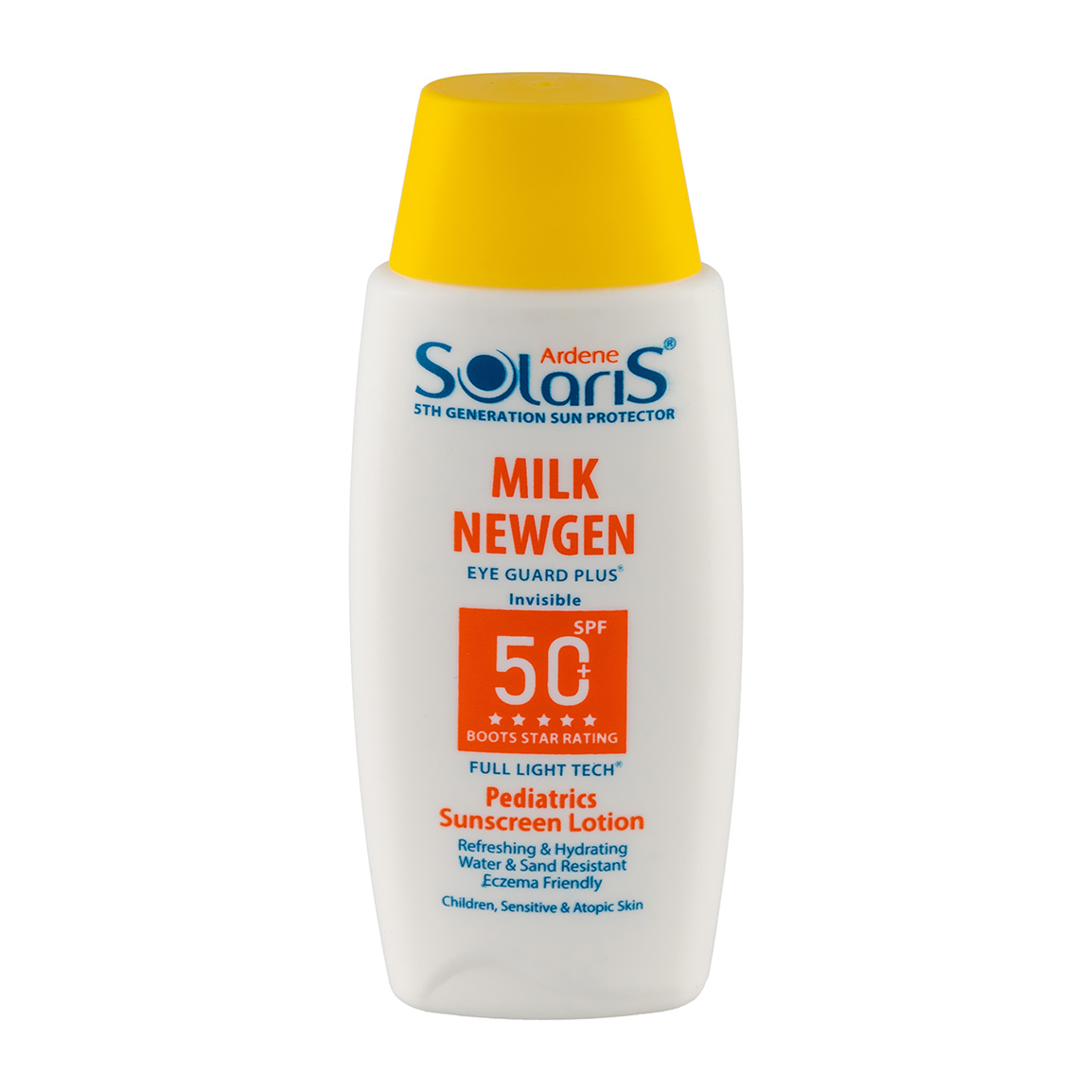 لوسیون ضد آفتاب کودک آردن مدل Milk Newgen با +SPF50